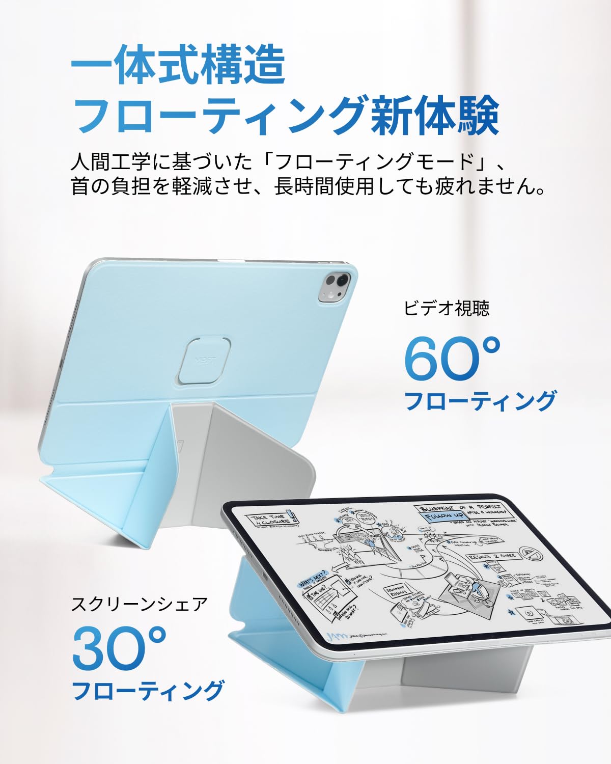 Amazon.co.jp: MOFT【公式直営店】ダイナミックフォリオ iPad